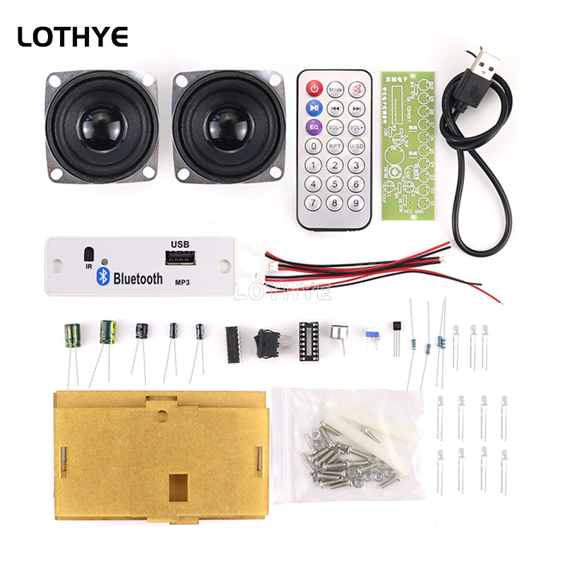 Diy Electronics Audio - Kit Amplificatore Audio Bluetooth Mini 3W*2,