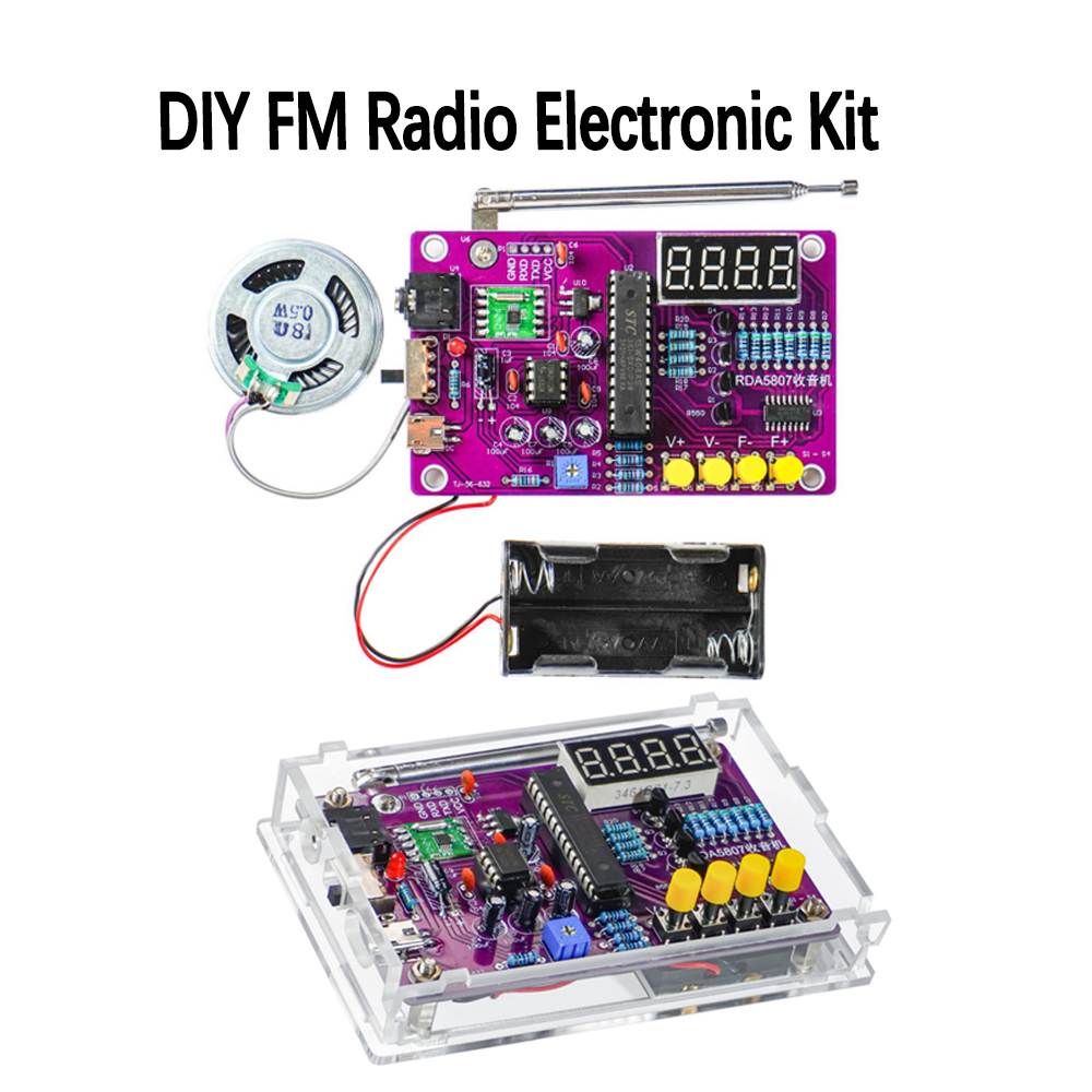 Diy Projects With Electronics - Kit Radio FM Fai-da-Te 87-108MHz con