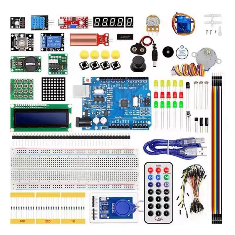 Diy Electronics Starter Kit - Kit Iniziale ABDE-RFID per Arduino UNO