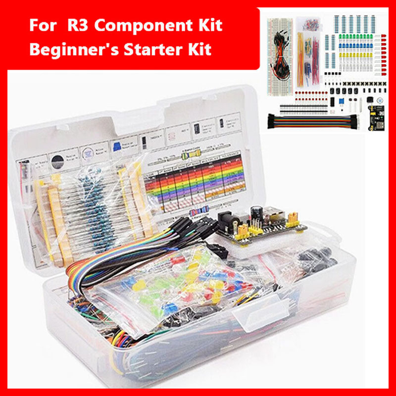Capacitor Kit Assortment - Breadboard 830 punti, kit assortito di