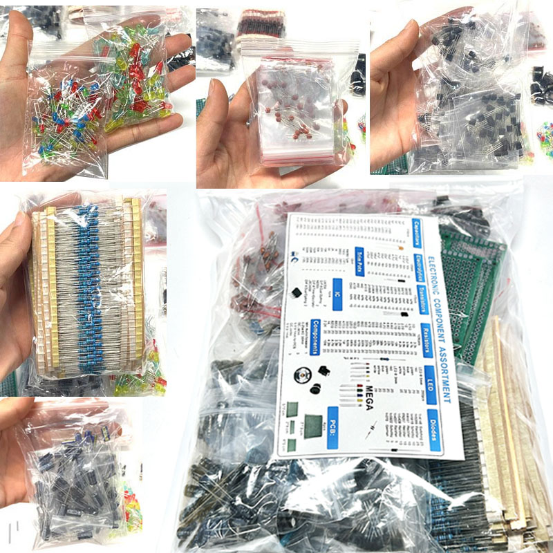 Capacitor Kit Assortment - 1818PCS Componenti Elettronici FAI DA TE