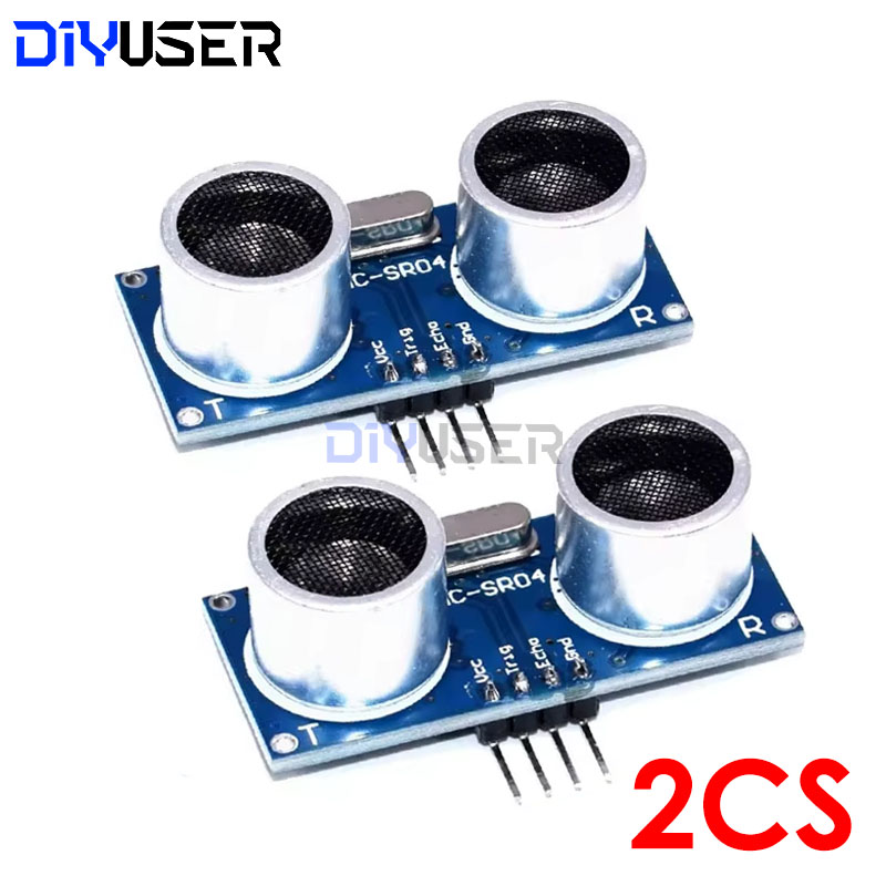 Ultrasonic Sensor Hc - DIYUSER 2 pz. Modulo Ultrasuoni HC-SR04