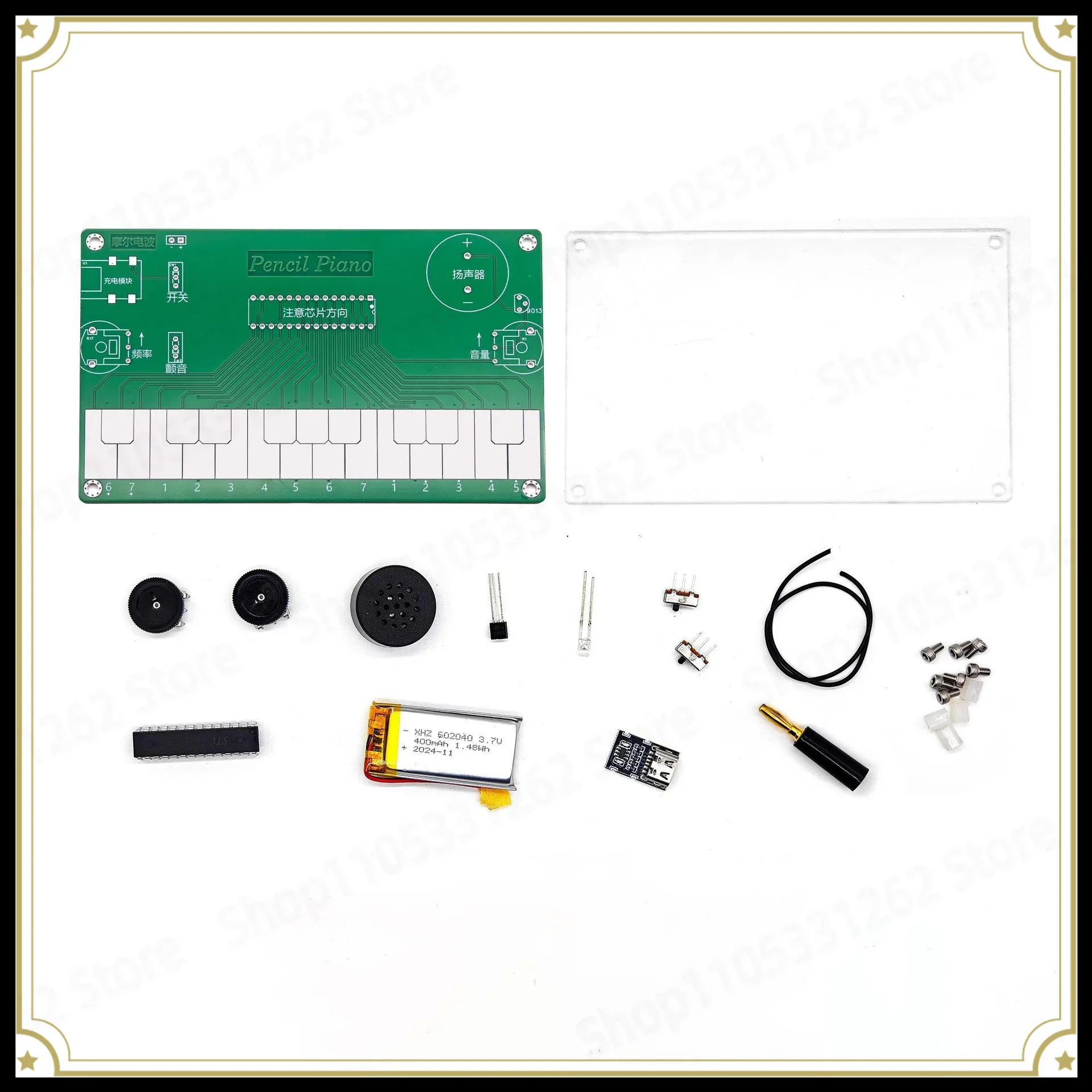 Diy Electronics Course - Kit per la pratica della saldatura