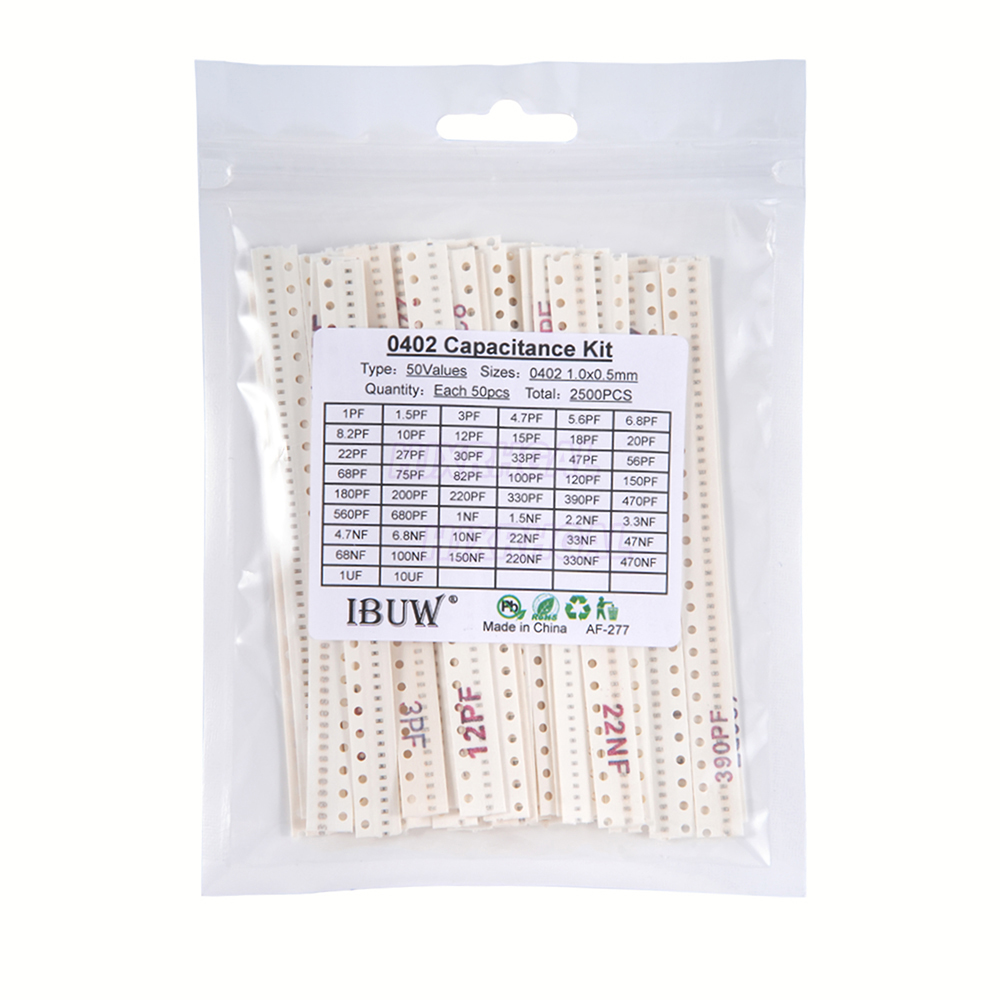 Capacitor Kit Assortment - 0402 SMD Ceramica Condensatore Kit Assortiti