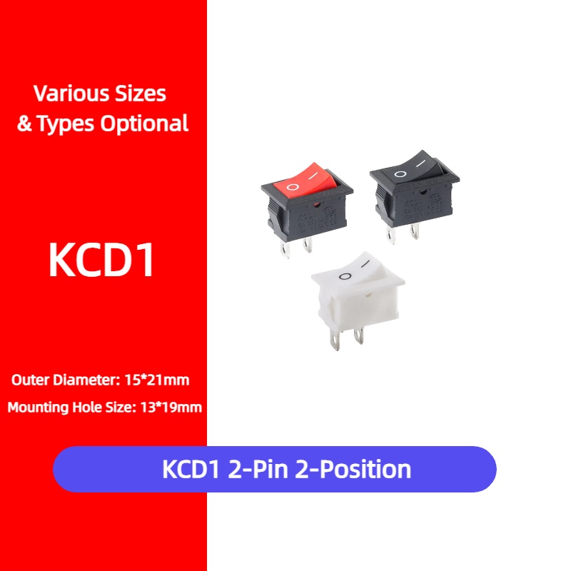 5 Pezzi KCD1 Interruttore a Bi - Diy Boat Electronics recensione e prezzo