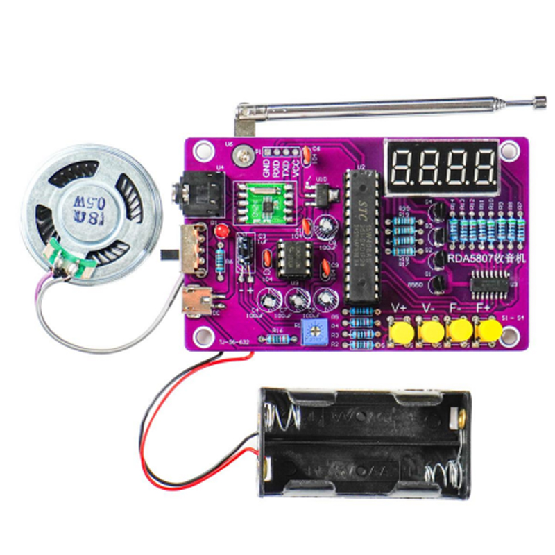 Kit Radio FM Fai-da-Te 87-108M - Diy Projects With Electronics recensione e prezzo