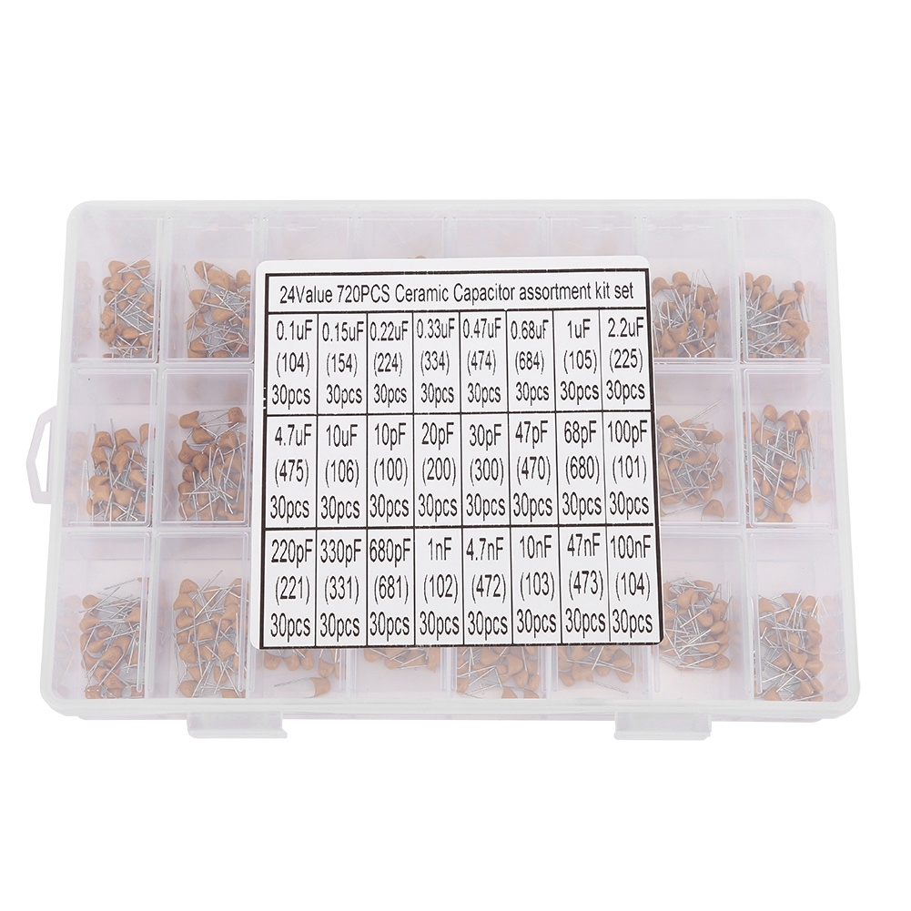 Kit assortito di condensatori  - Capacitor Kit Assortment recensione e prezzo