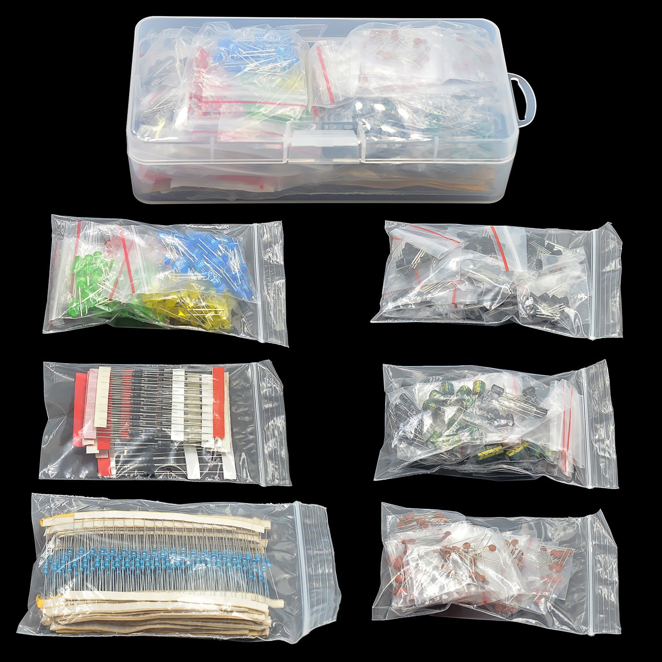 Kit di componenti elettronici  - Capacitor Kit Assortment recensione e prezzo