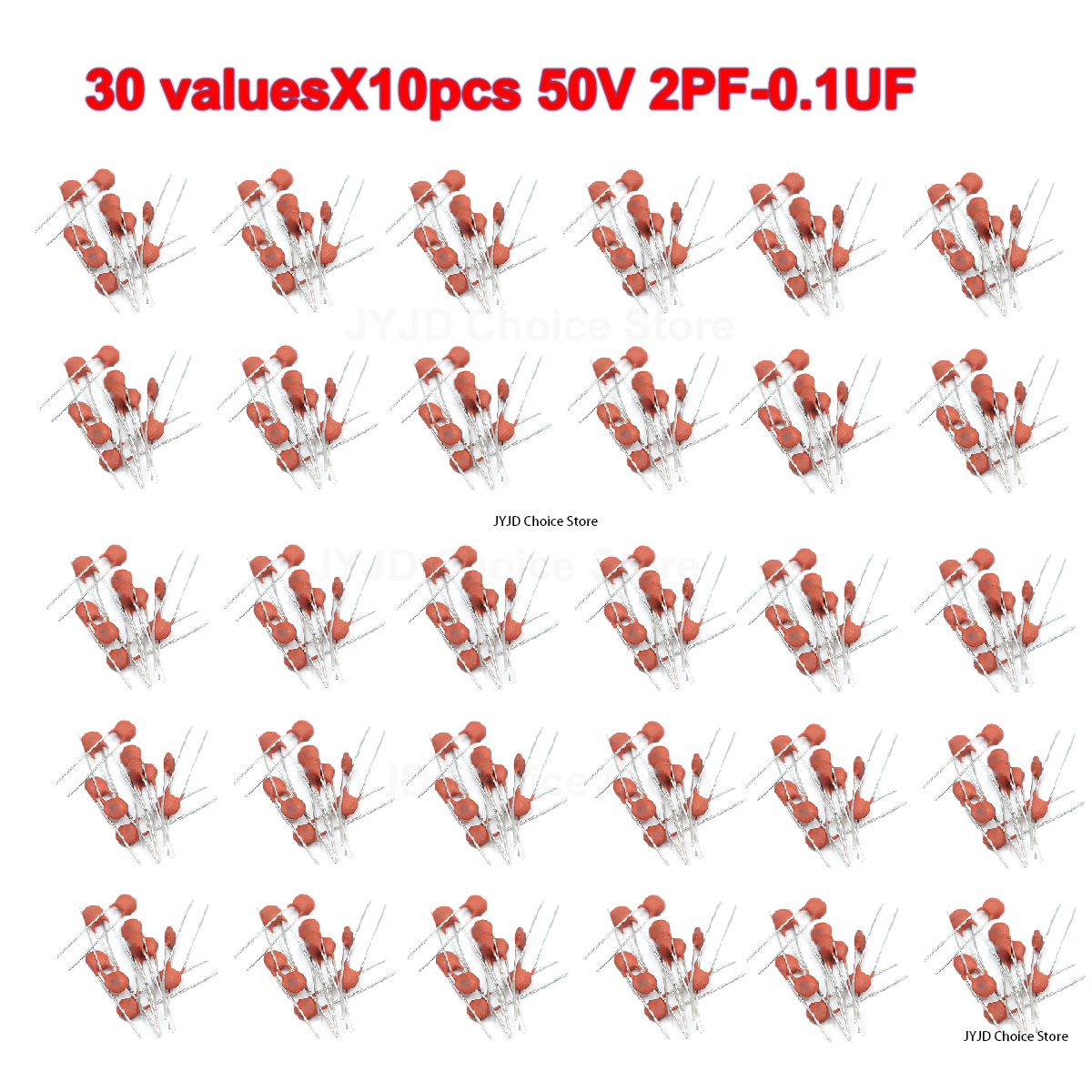 300 pz/lotto 50 V 2PF-0.1UF 30 - Capacitor Kit Assortment recensione e prezzo