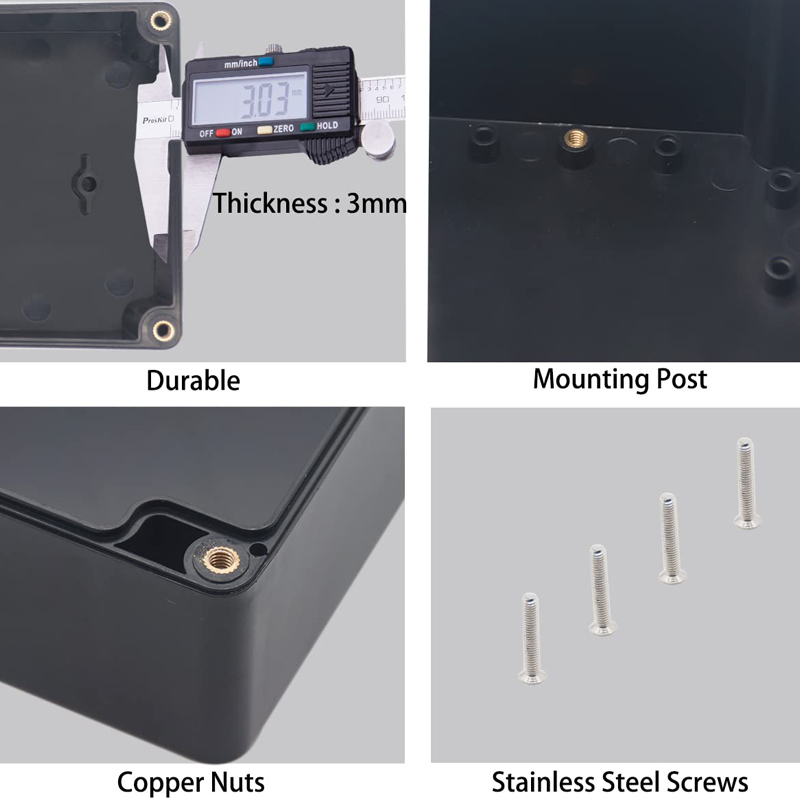Scatola di giunzione impermeab - Diy Projects With Electronics recensione e prezzo